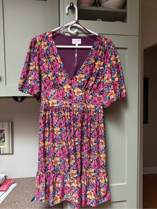 Encandilata Dresses & Skirts - Encandilata Floral Mini Dress – Size L | NWOT| Never Worn